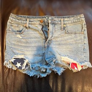 American flag shorts